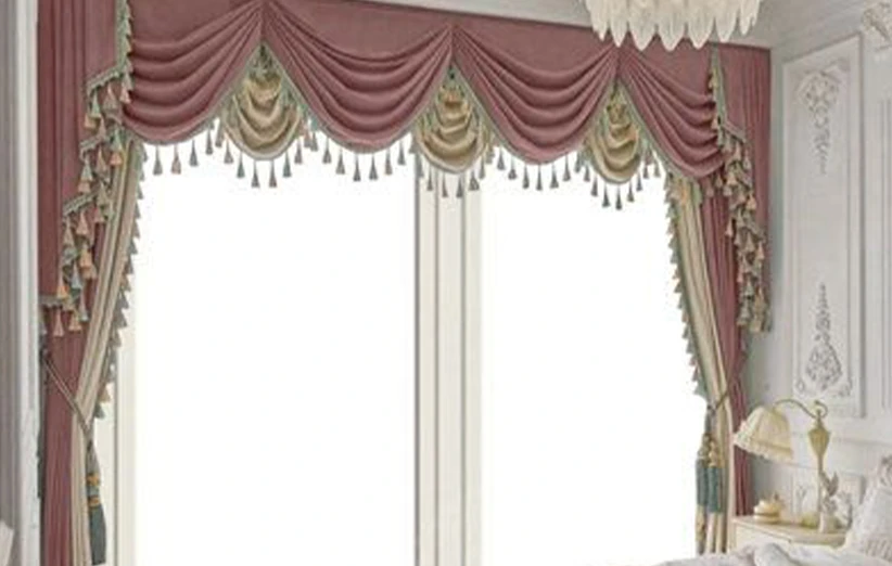 4. 🏢 پرده لوردراپه (Vertical Blind)