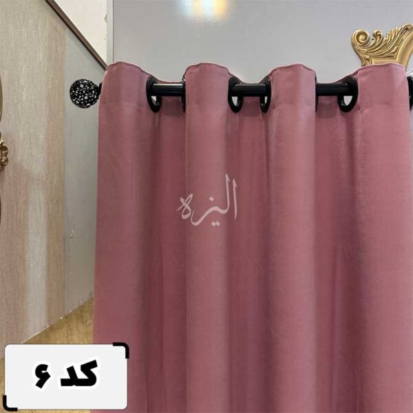 پرده آماده کتان گارنت کالباسی